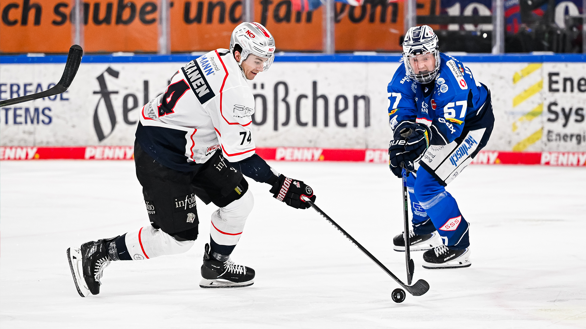 Dresdner Eislöwen gg. Nürnberg Ice Tigers
